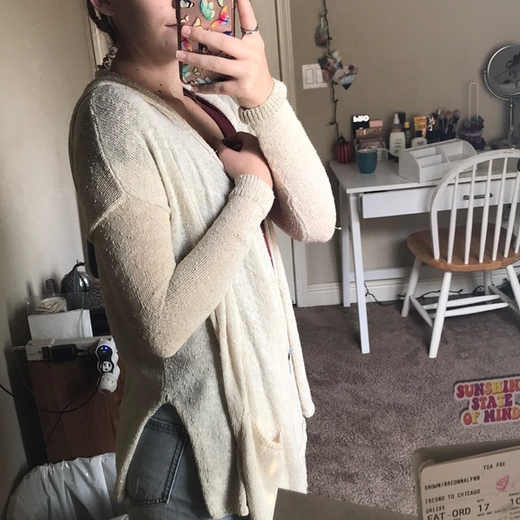 Cream Cardigan - Picture 3 of 4